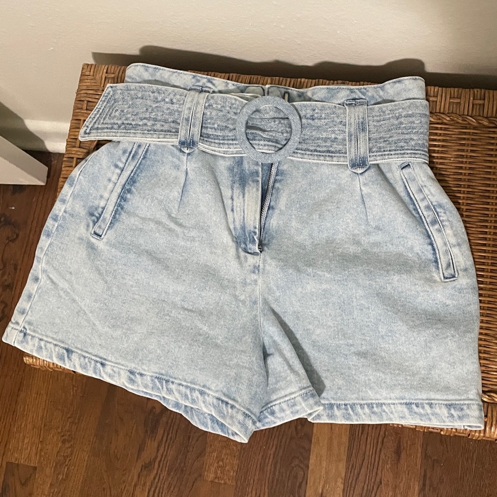 Sezane Deia Short Snow Blue - Size 4 - Picture 2 of 5